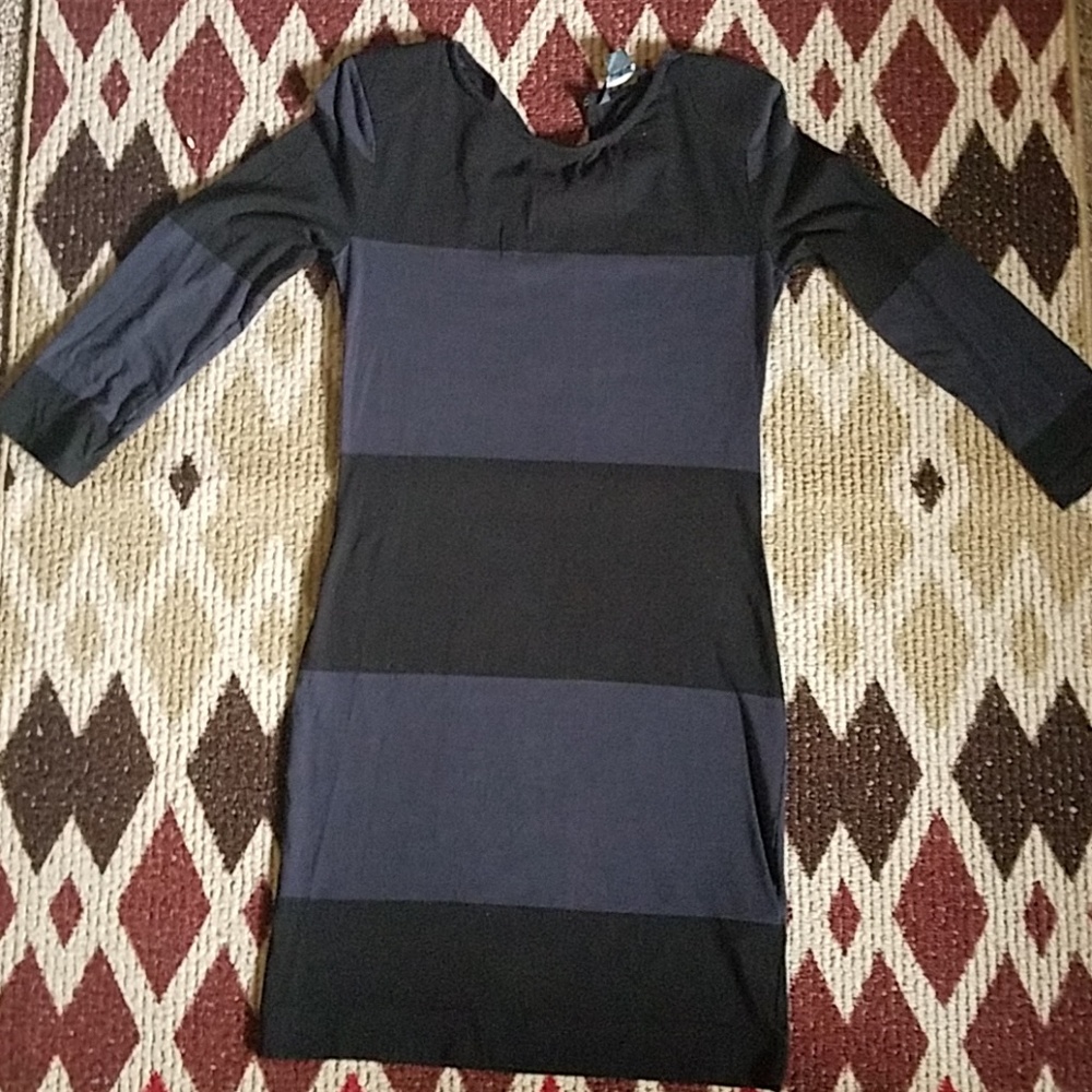 French Connection Long sleeve form fitted dress